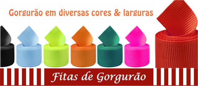 Fitas Cetim Gorgurao